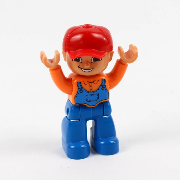 Lot of 3 Lego Duplo People Figures Izzy Zoo Keeper and Farmer