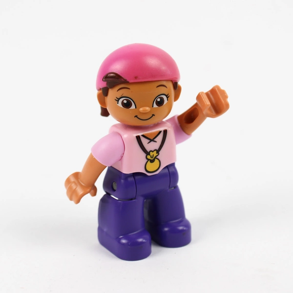 Lot of 3 Lego Duplo People Figures Izzy Zoo Keeper and Farmer