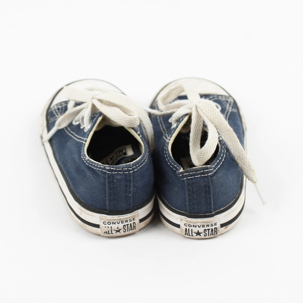 Converse All Star Low Top Blue Lace Up Shoes Infant US Size 7