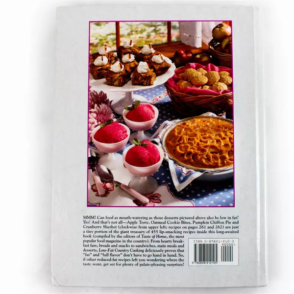 Taste of Home: Low-Fat Country Cooking Hardcover Julie Schnittka 1997