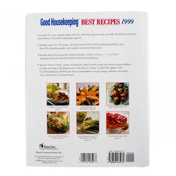 Good Housekeeping Best Recipes Cookbook 1999 Annual Tested Recipes
