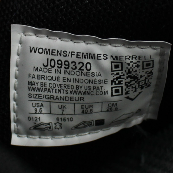 Merrell Encore 2 Slide AC+ Pro Slip On Clogs Black Leather Women's Size 9.5