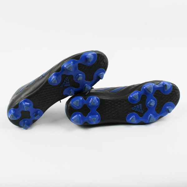 Adidas Blue/Black Goletto VII FG Junior Lace Up Soccer Cleats Boys Size 5.5