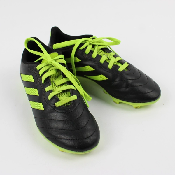 Adidas Yellow/Black Goletto VIII FG Junior Lace Up Soccer Cleats Boys Size 1.5