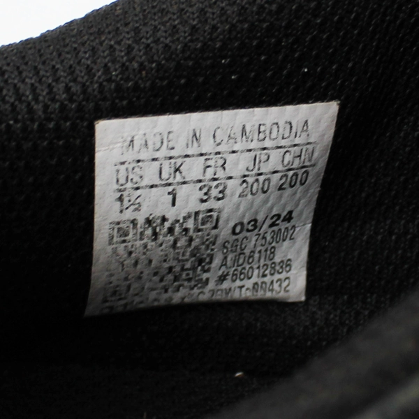 Adidas Yellow/Black Goletto VIII FG Junior Lace Up Soccer Cleats Boys Size 1.5