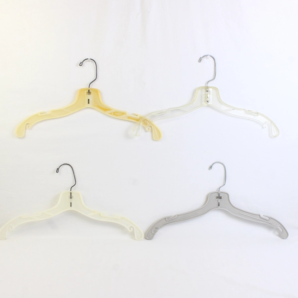 Mixed Lot Clear and Opaque Clothes Hangers Closet Storage