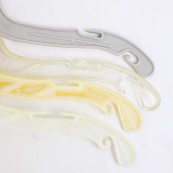 Mixed Lot Clear and Opaque Clothes Hangers Closet Storage