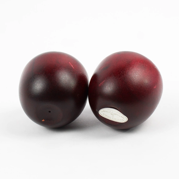 Exclusive Design for The Creative Circle Red Wooden Candle Stick Holders