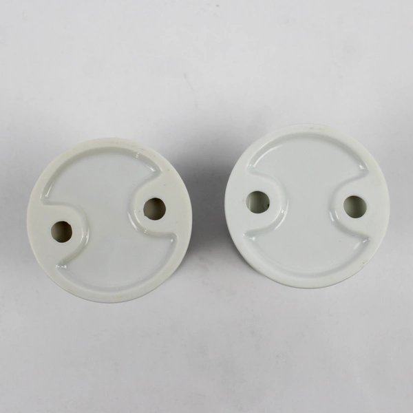 Lot of 2 Avon Porcelain Spring Hostess Collection Floral Candlestick Holders