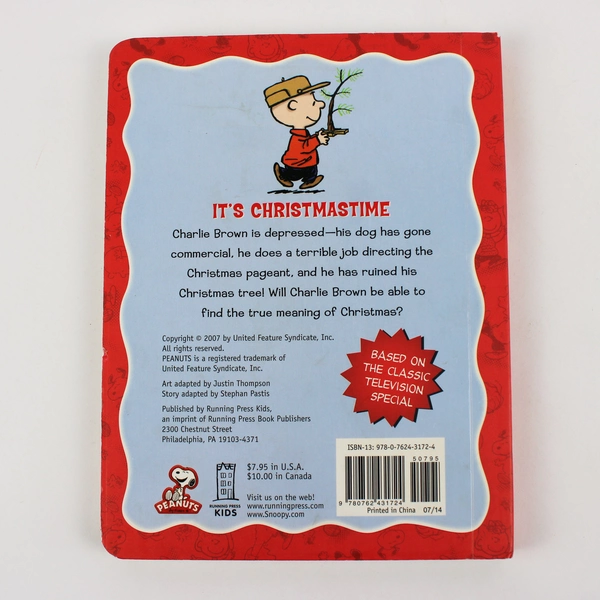 A Charlie Brown Christmas by Charles M Schulz 2007 Board Book Classic TV Special