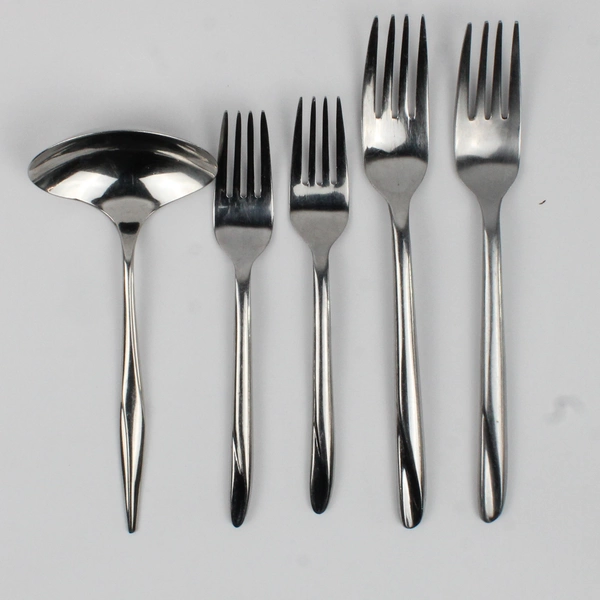 Lot Of 5 Cambridge/International Silver Contempra (Stainless) Assorted Flatware