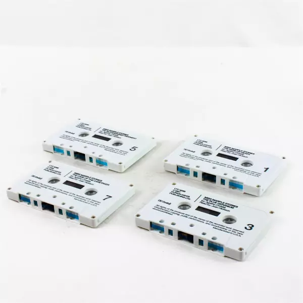 Agatha Christie Miss Marple Stories Series Cassette Tapes Set of 4 Vintage 1994