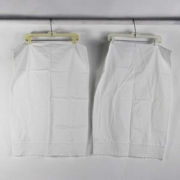 Lot Of 2 JCPenney Home Solid White Embroidered Standard Pillow Cases 19.5"x30"