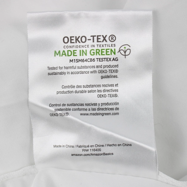 Amazon Basics Solid White Color Twin XL Sized Duvet Cover