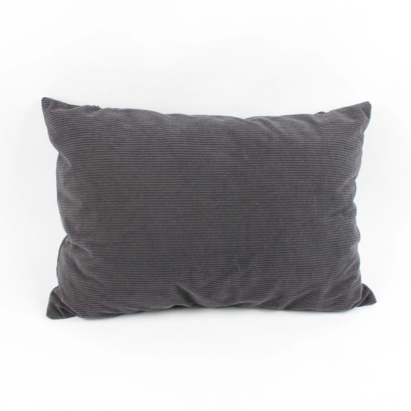 Moon Lence Solid Dark Gray Color Compressible Camp Pillows 12" x 16"