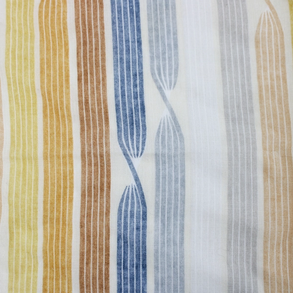 Lot Of 3 Unbranded Matching Multicolor Striped Fabric Napkins 15" x 16.5"
