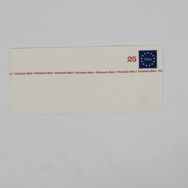 Set Of 2 1989 USPS 25 Cent Envelopes Philatelic Mail