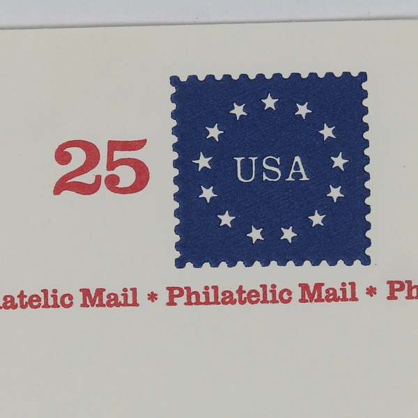 Set Of 2 1989 USPS 25 Cent Envelopes Philatelic Mail