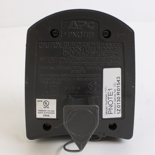 APC SurgeArrest Protector Notebook Computer and Phone Line 120V