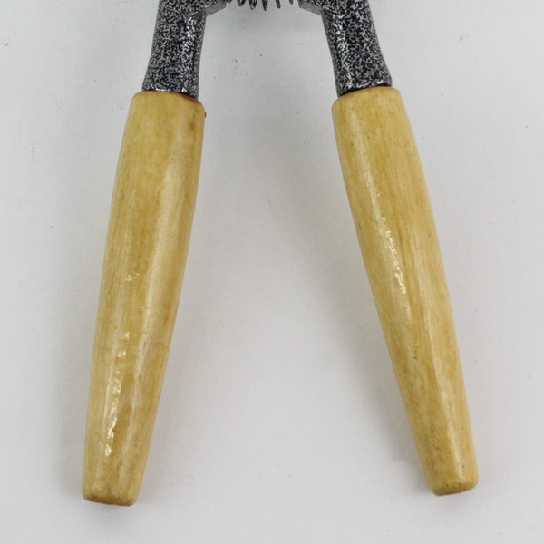 Handheld Pecan Walnut Nutcracker With Wood Handle