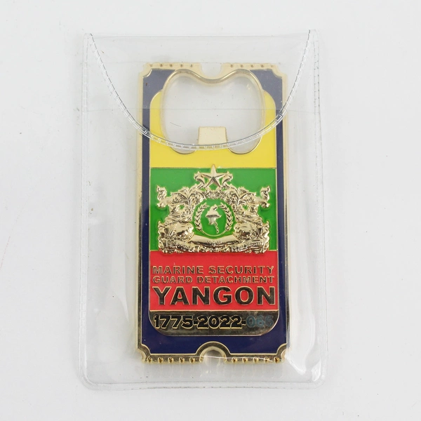 Lenaj Marine Corps 247th Birthday Ball Ticket Bottle Opener