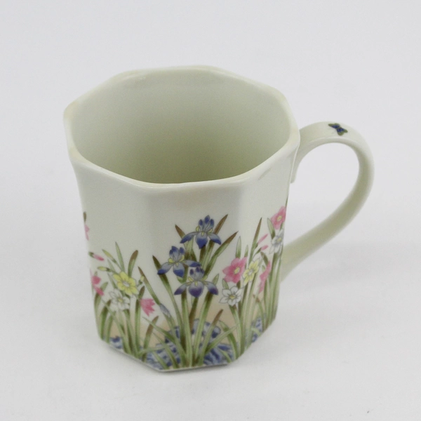 Takahashi San Francisco Iris Ceramic Coffee Mug