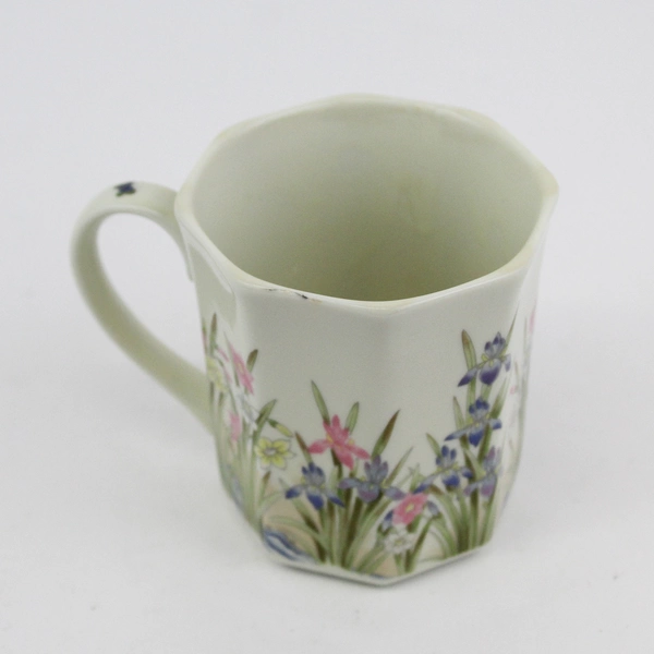 Takahashi San Francisco Iris Ceramic Coffee Mug