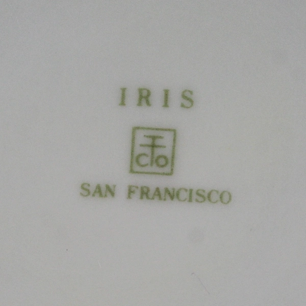 Takahashi San Francisco Iris Ceramic Coffee Mug