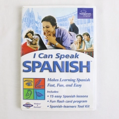 I Can Speak Spanish Transparent Language Learning CD Windows PC Mac #W2302
