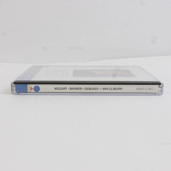 VAN CLIBURN Mozart, Samuel Barber, Debussy (CD, 1990, RCA)