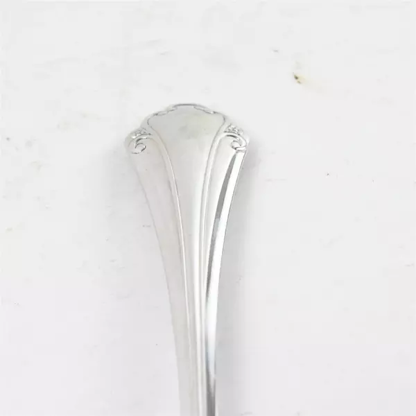 Oneida Repose Stainless Medium Solid Cold Meat Serving Fork 8.25in 
