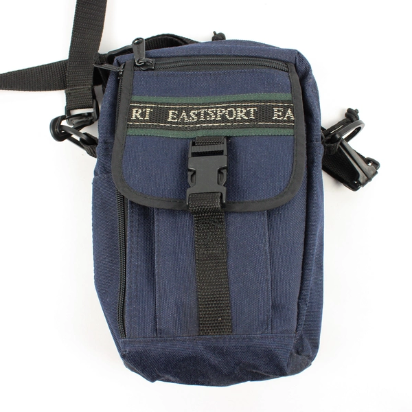 Eastport Lunch Bag Navy Blue w/Shoulder Strap & Belt Strap
