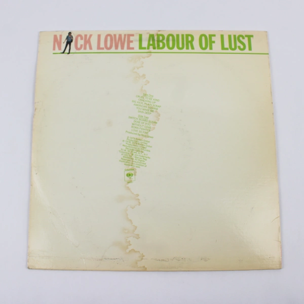 Vintage Nick Lowe Labour of Lust Vinyl Record 1979 Columbia