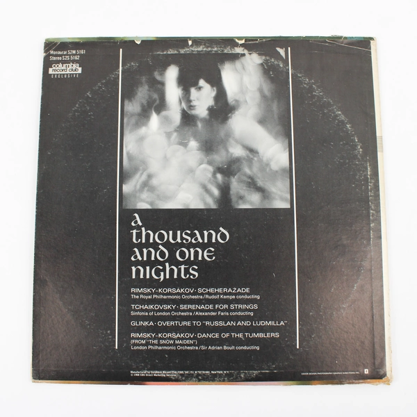 Vintage A Thousand And One Nights 1968 2 Vinyl LPs Various Artists UK Orchestras