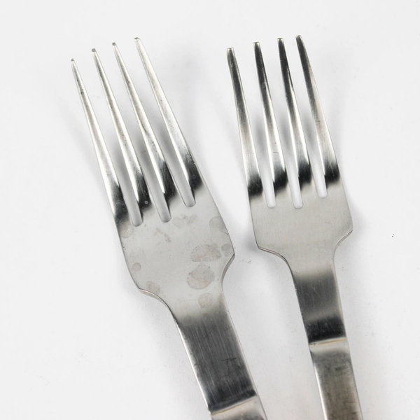 Lot of 6 Splendide 18/10 Stainless 4 Dinner & 2 Salad Forks Unknown Pattern