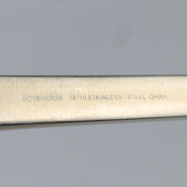 Lot of 6 Splendide 18/10 Stainless 4 Dinner & 2 Salad Forks Unknown Pattern