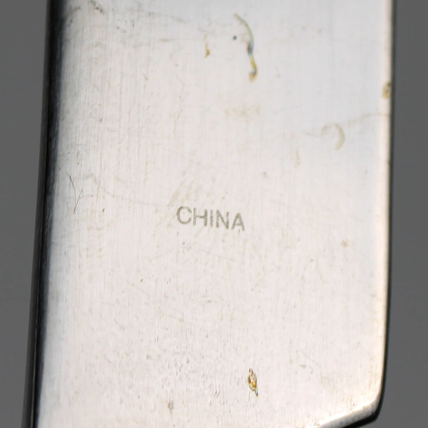 Lot of 5 Farberware Diner Pattern Dinner Knives 8.75" Stainless Hard To Find