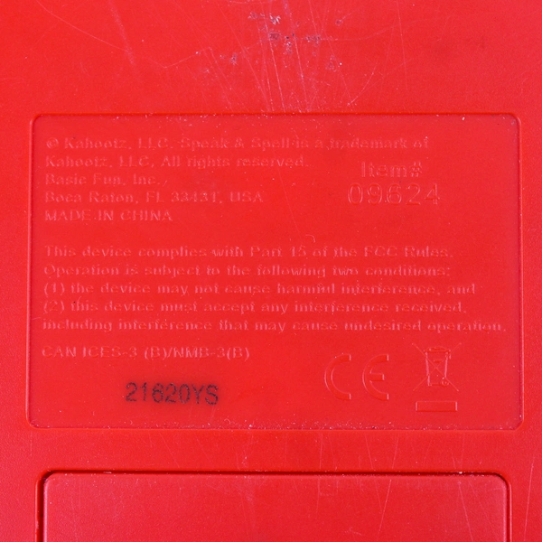 Vintage Kahootz Speak N Spell Learning Game Tested