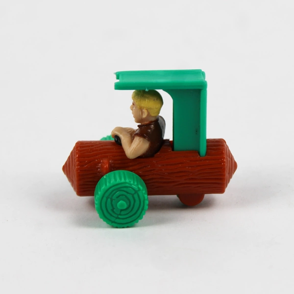 VTG 1993 Barney Rubble Flintstones U.C.S. Amblin Stone Age Car MINI Figure