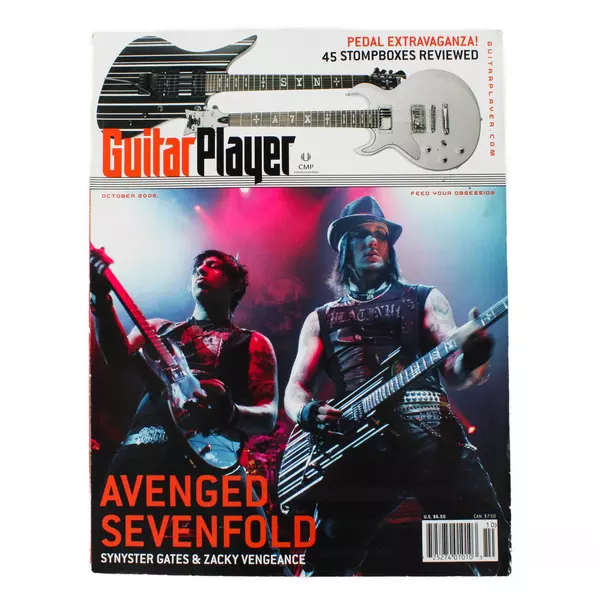 Guitar Player Magazine October 2006 Avenged Sevenfold Synyster Gates