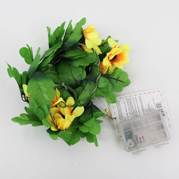 Ultimate Innovations Sunflower And Vine Fairy Lights