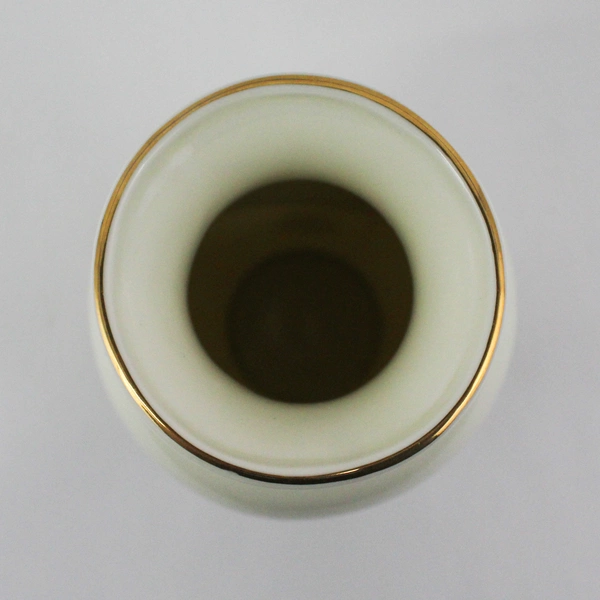 Chokin Art Collection 24KT Gold Rim Dynasty 50th Anniversary Vase 