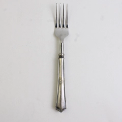 Vintage Unbranded Fork Stainless Steel Flatware 8.25" Long