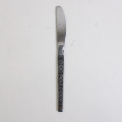 Hanford Forge Trocadero Dinner Knife Floral Glossy Stainless Silverware