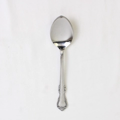 Princess Serving Spoon Stainless Steel Flatware 8.5" Long