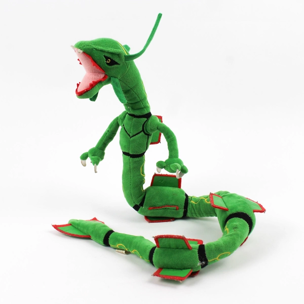 Large 30" RAYQUAZA Pokémon Center Plush Toy Bendable/Poseable 2014