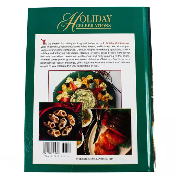 Taste of Home Holiday & Celebrations Cookbook 1997 Hardcover 500 Recipes