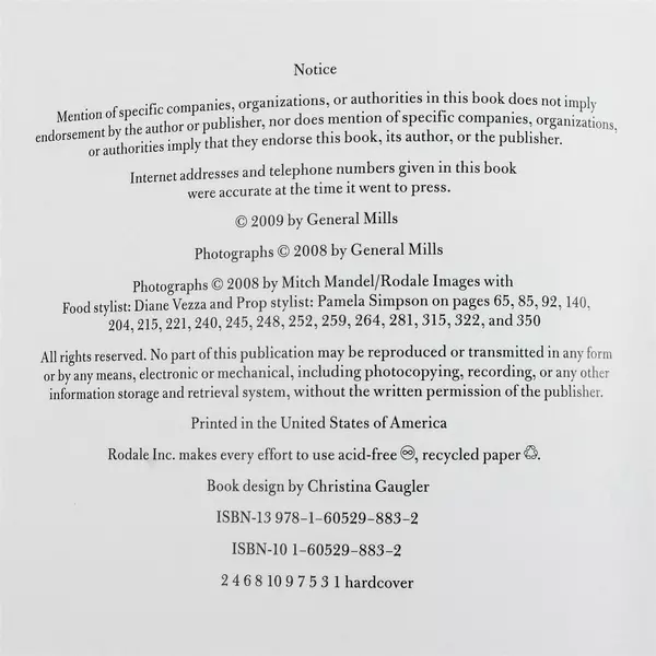 Betty Crocker Annual Recipes 2009 Dinner Made Easy Hardcover Cookbook Good