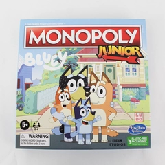 2018 Hasbro Monopoly Junior: Bluey Edition Board Game for Kids