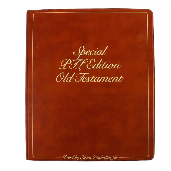 Special PTL Edition Old Testament Cassette Set Efrem Zimbalist, Jr.